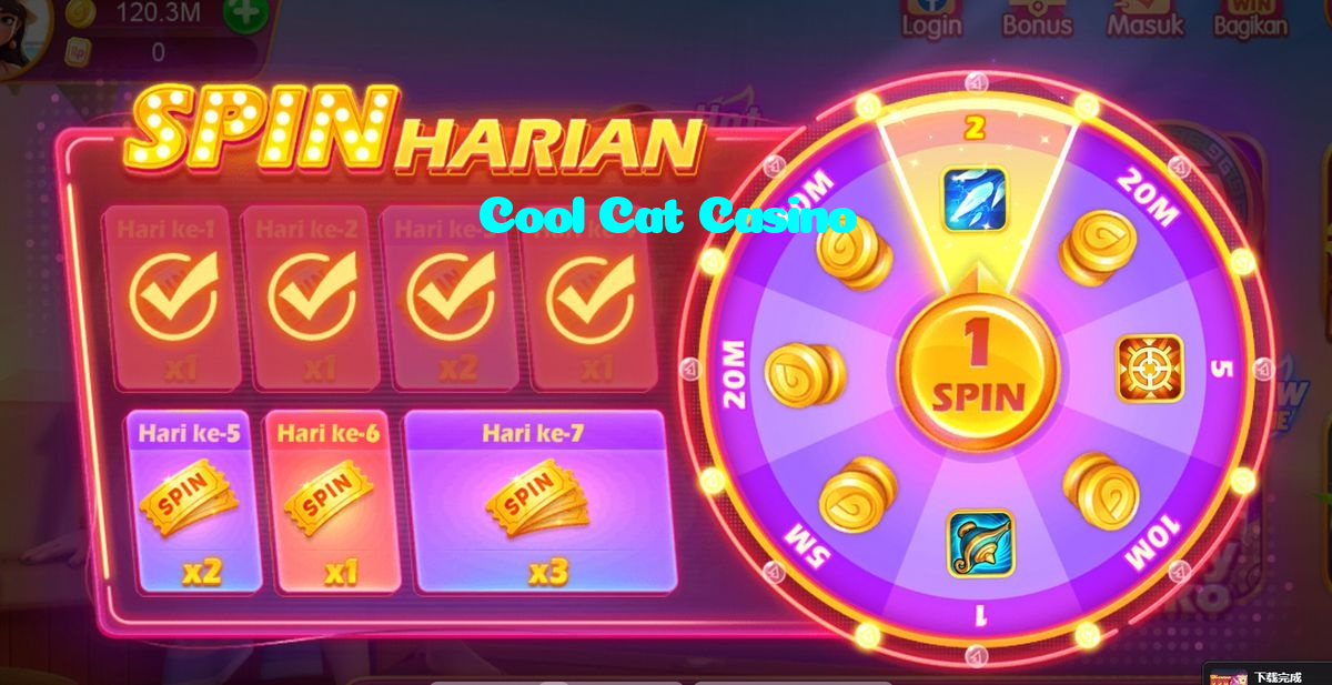 Cool Cat Casino casino presented on mobile device in Pakistan with slots and live games