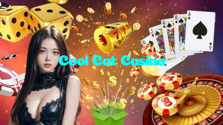 Cool Cat Casino casino presented on mobile device in Pakistan with slots and live games